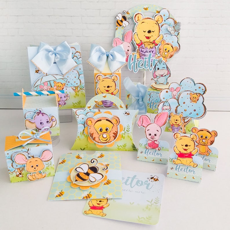 Personalized Winnie the Pooh Theme Party
