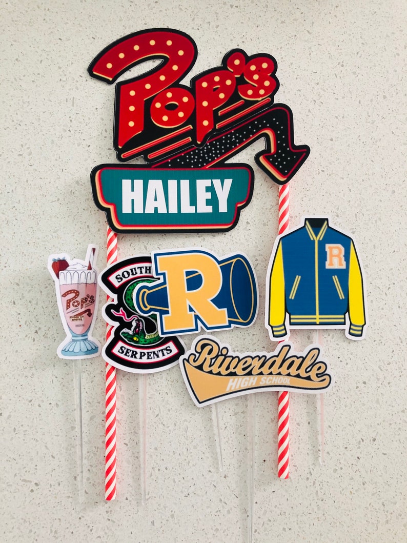 Personalized Riverdale Cake Topper | Etsy