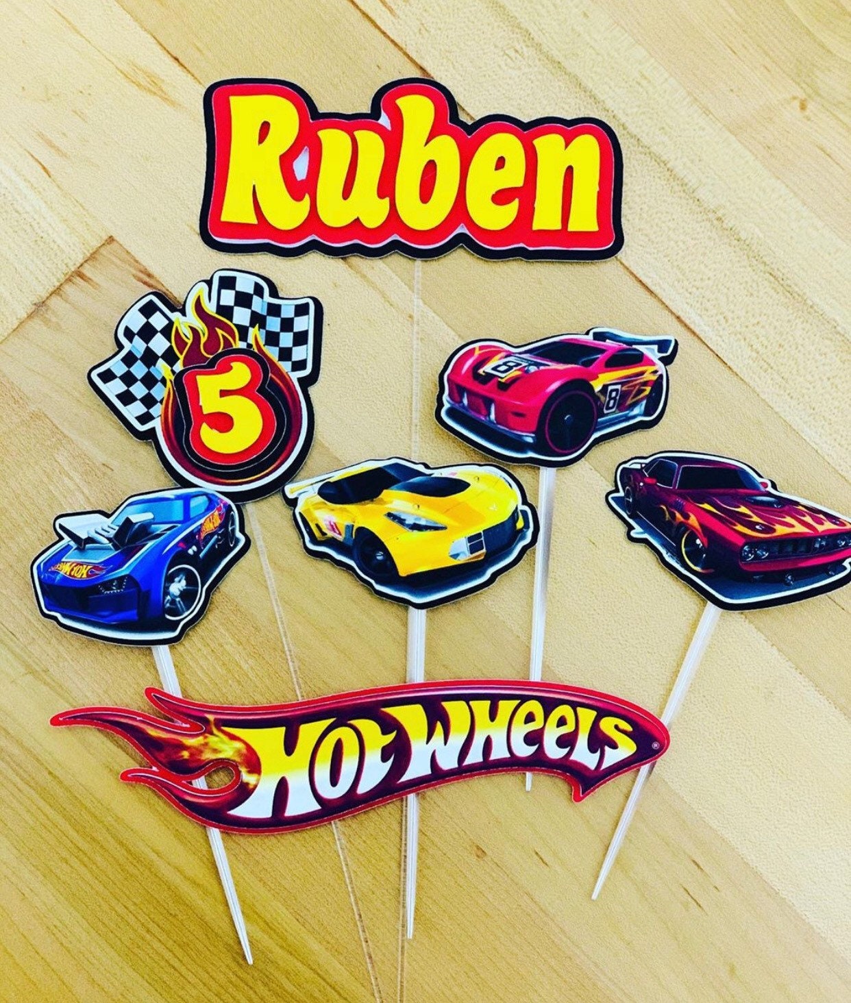 personalized hot wheels