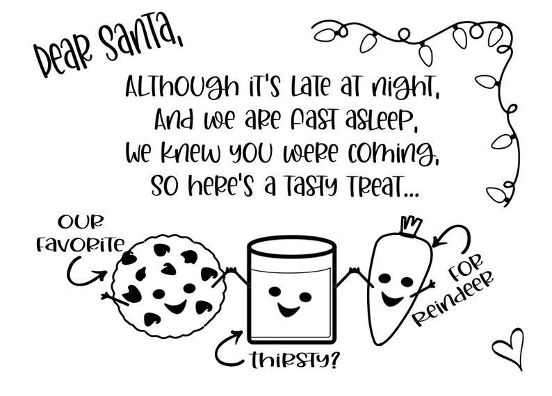 Download Santa tray SVG Christmas Eve tray Santa tray Color Santa ...