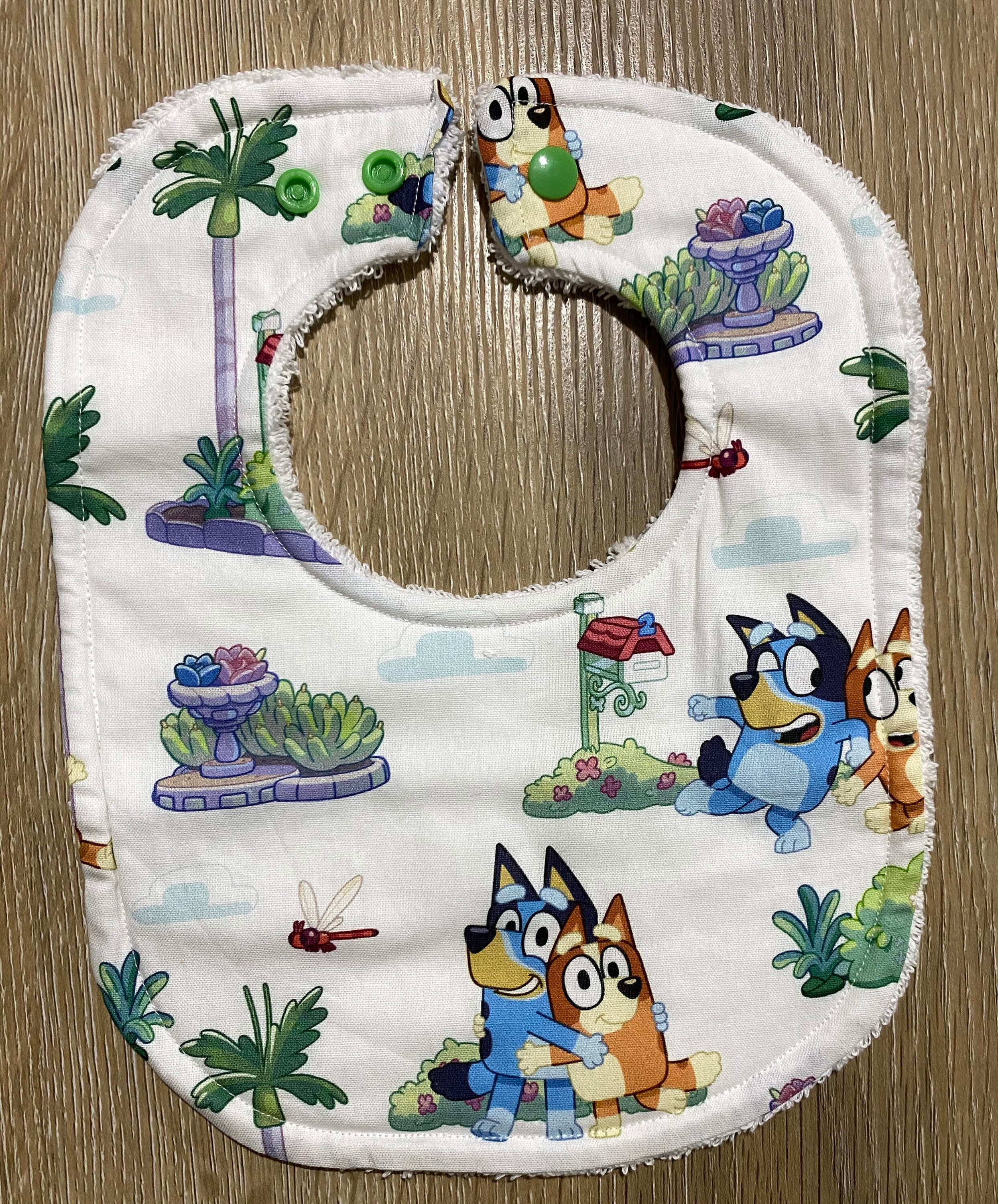 Baby Bib / Dribble Bib Bluey Etsy