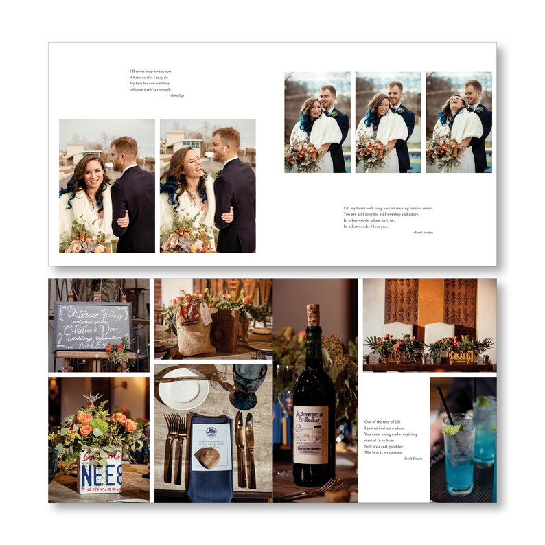 Custom Photo Album 10 X 10 Custom Cover Design Etsy