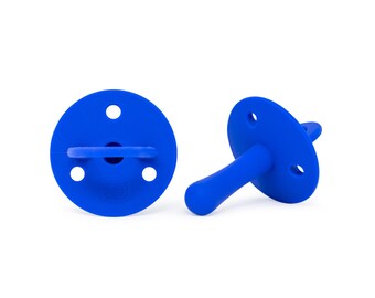 Lapis Blue- Adult Silicone Pacifier ABDL/DDLG