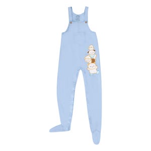 ABDL Cuddle Buddies- Adult Terry Cotton Footed Jumper