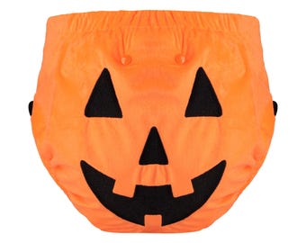 Jack-o'-lantern- Adult Pull-On Cloth Diaper