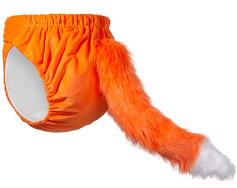 Fox Tail- Adult Cloth Diaper ABDL