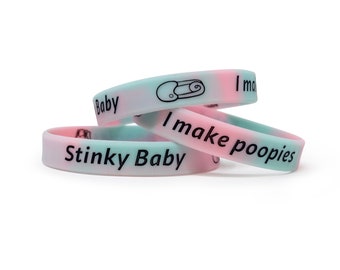 Stinky Baby [Silicone Wristband] ABDL