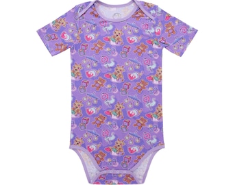 ABDL Adult Baby Onesie (Hypnosis) Bamboo Bodysuit