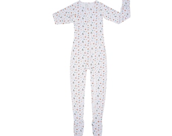 ABDL Adult Footed Pajamas: Nursery- Bamboo Terry