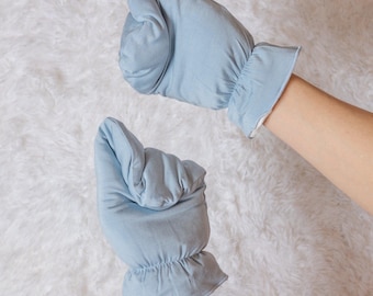 ABDL Adult Mittens (Baby Blue) Adult Baby Diaper Lover