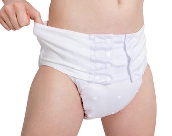 Adult ABDL Pull-On Cloth Diaper