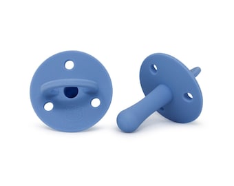 Powder Blue- Adult Silicone Pacifier ABDL/DDLG