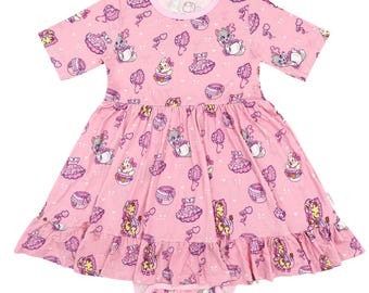 Padded Frills- Adult Bamboo Onesie Dress