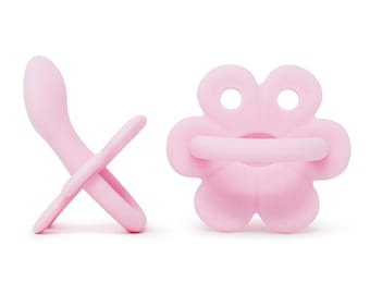 Pink- Adult Silicone Flower Pacifier
