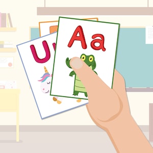 Alphabet Flashcards - VIPKid, GoGoKid, ESL Online Teaching