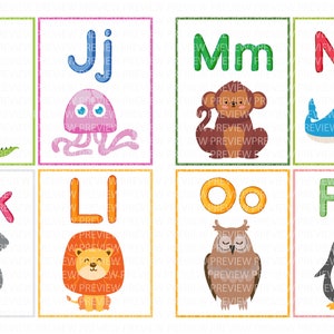 Alphabet Flashcards - Vipkid, Gogokid, ESL Online Teaching - Etsy
