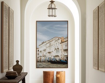 Venice Italy Canal, travel photography print by P. Deacon