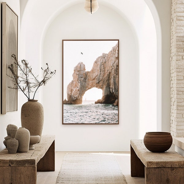 Cabo San Lucas el Arch, Reisefotografie Druck von P. Deacon