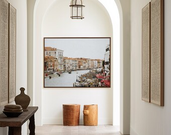 Venice Italy Canal, travel photography print by P. Deacon