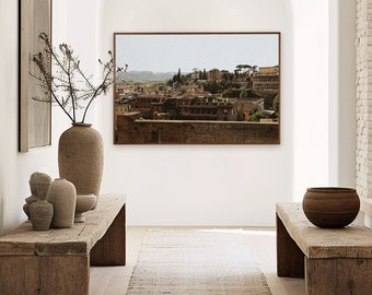 Rome Italy Roman Forum, travel photography print by P. Deacon