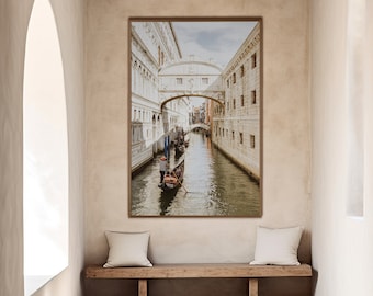 Venice Italy Canal, travel photography print by P. Deacon