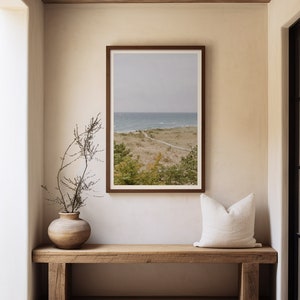 Lake Michigan rosy mound, photography print by P. Deacon