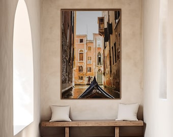 Venice Italy Canal, travel photography print by P. Deacon