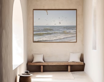 Lake Michigan in the summer, photography print by P. Deacon