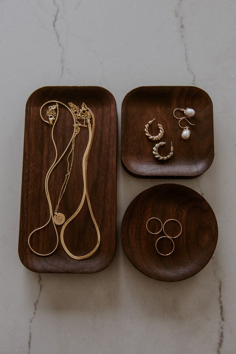 Solid wood desk tray, wood work by B. Deacon Smooth Set