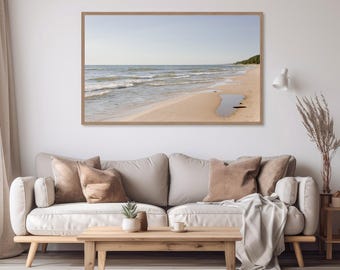 Lake Michigan in the summer, photography print by P. Deacon