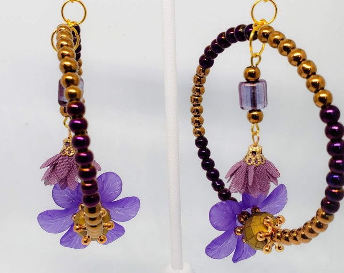 Hoop earrings, Holiday gifts, Holiday jewelry, fall jewelry
