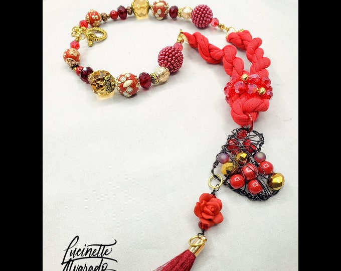 Valentines gifts, Saint Valentines, wire wrapped heart