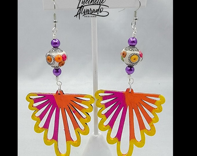 Holiday gifts, Holiday jewelry, fall jewelry, dangle earrings