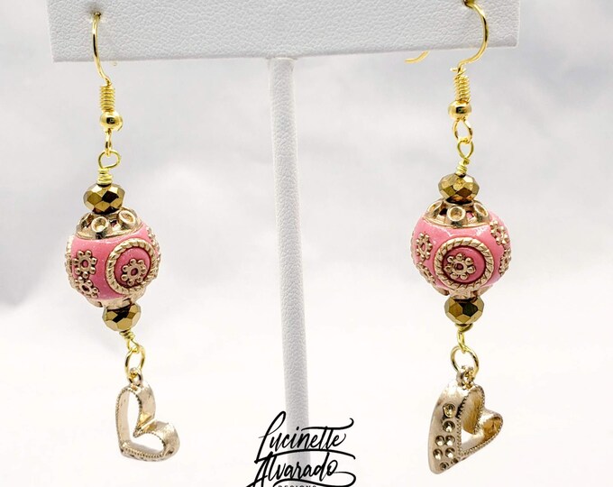 Gift for her, dangle earrings, Valentine's gift