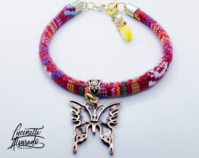 Butterflies bracelet, Gift for her, Valentine's gift