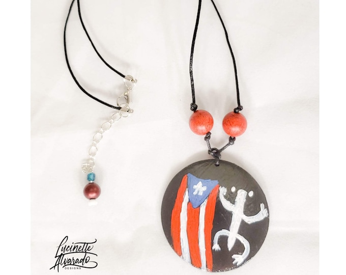 Puerto Rican necklace, Puerto Rico jewelry