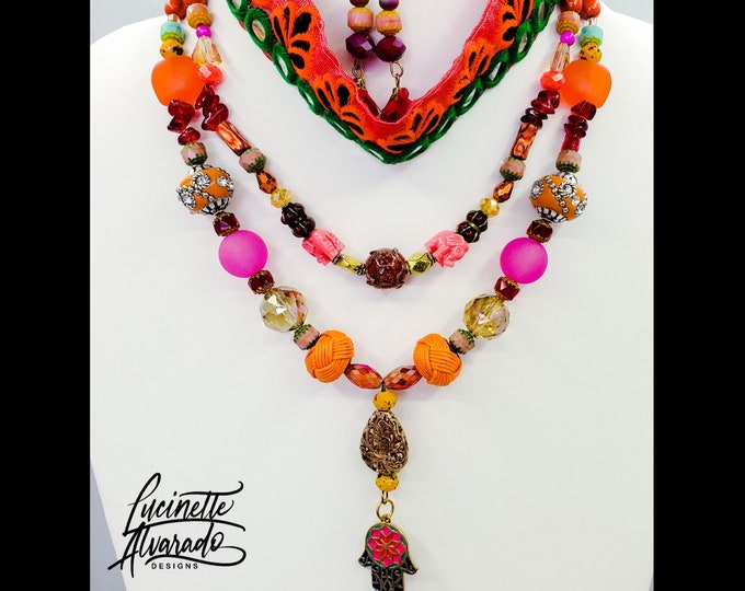 Holiday gifts, Holiday jewelry, fall jewelry, necklace