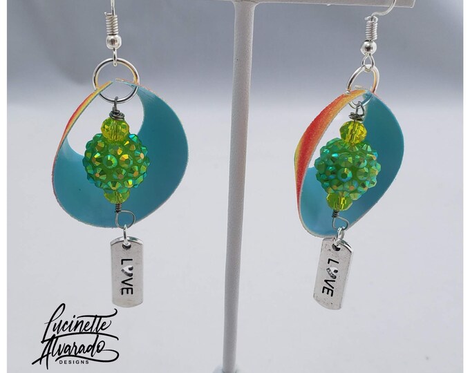 beach jewelry, summer earrings, sun-themed earrings