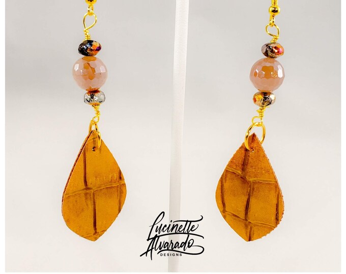 Holiday gifts, Holiday jewelry, fall jewelry, dangle earrings