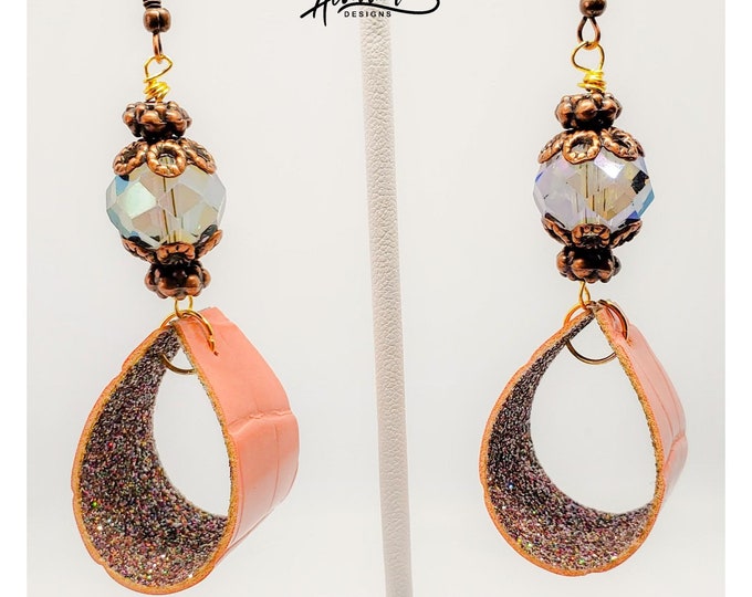 Holiday gifts, Holiday jewelry, fall jewelry, dangle earrings