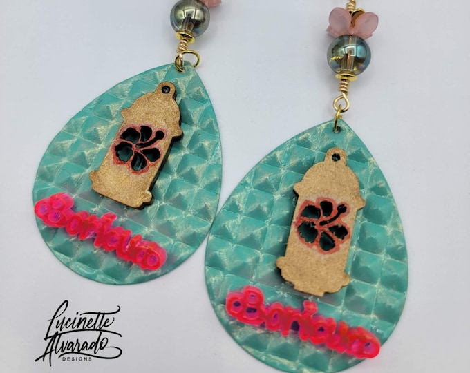 Puerto Rico jewelry, Puerto Rico earrings