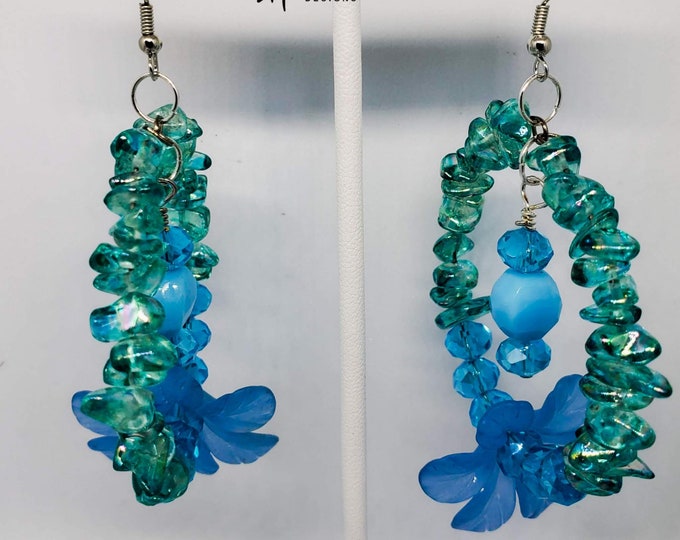 Holiday gifts, Holiday jewelry, fall jewelry, hoop earrings