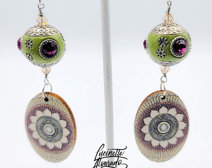 Holiday gifts, Holiday jewelry, fall jewelry, dangle earrings