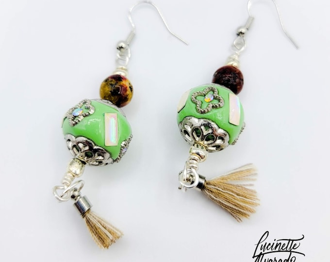 beach jewelry, summer earrings, sun-themed earrings