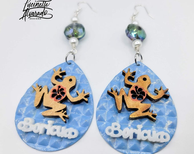 Puerto Rican jewelry, Puerto Rico earrings