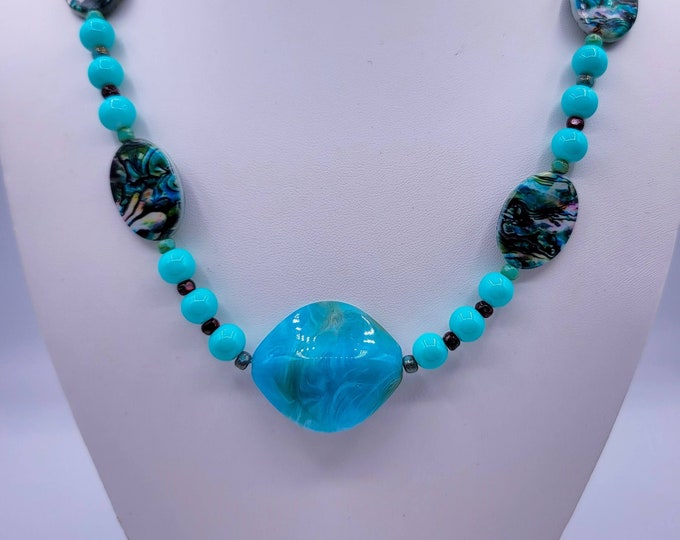 Summer jewelry, summer necklace, vacation