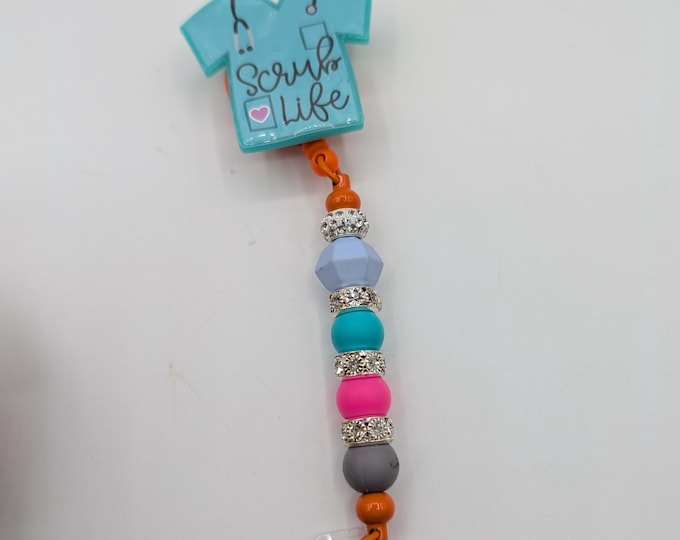 Healthcare, badge reels, beaded badge reels