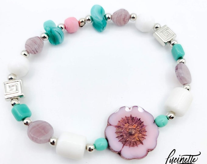 summer bracelet, sun-themed bracelet, beach jewelry