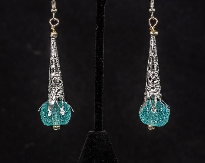 beach jewelry, summer earrings, sun-themed earrings