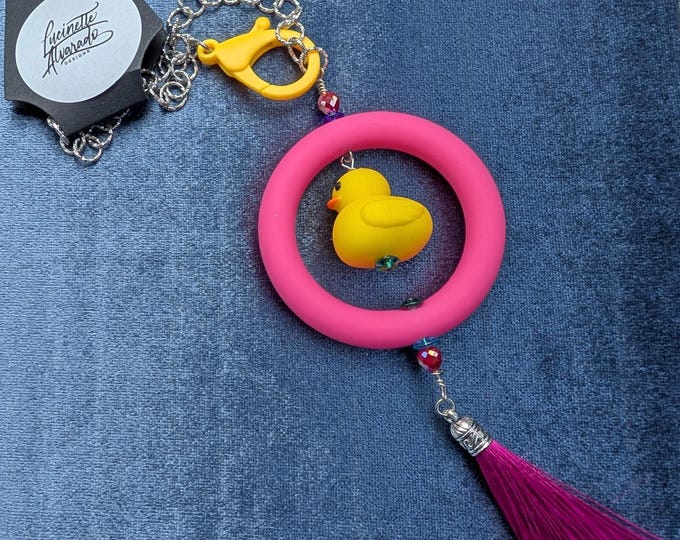 Car accessory, rear mirror lanyard